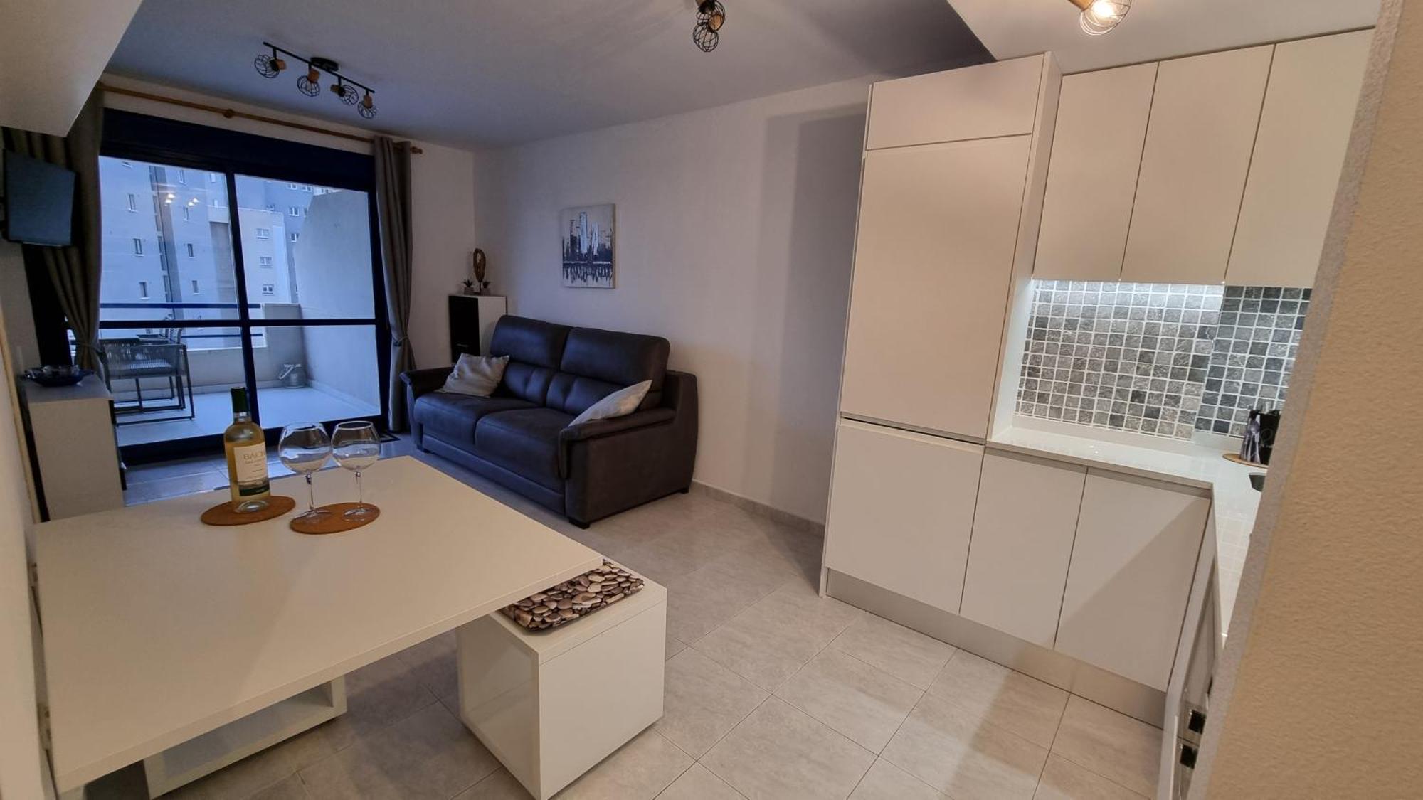 Apartment Turquesa Beach 34B Calpe Buitenkant foto